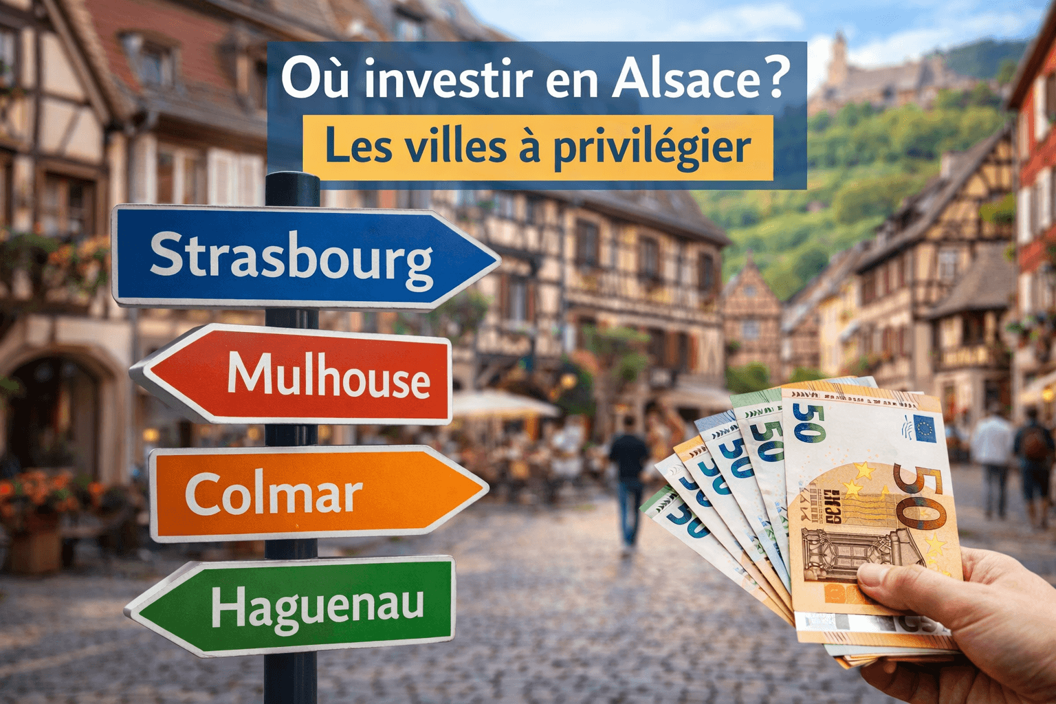 Où investir en Alsace ? Les meilleures villes pour un investissement locatif rentable