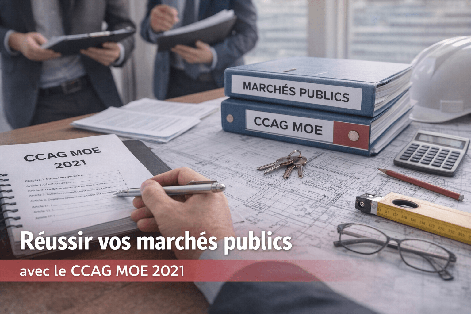 Réussir vos marchés publics avec le ccag moe 2021