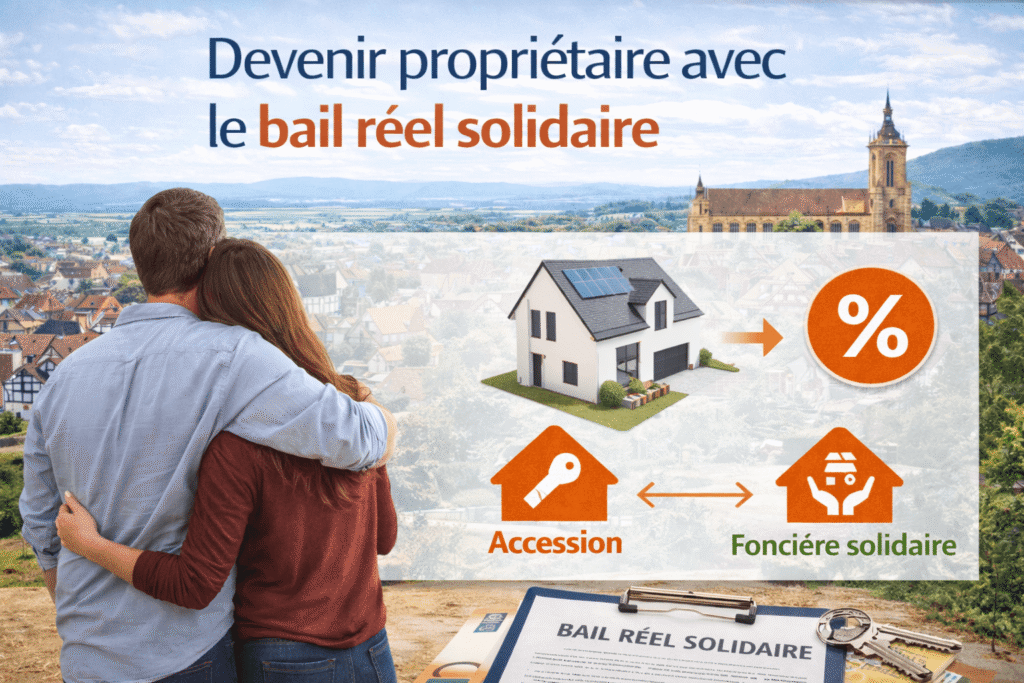 Devenir propriétaire avec le bail réel solidaire
