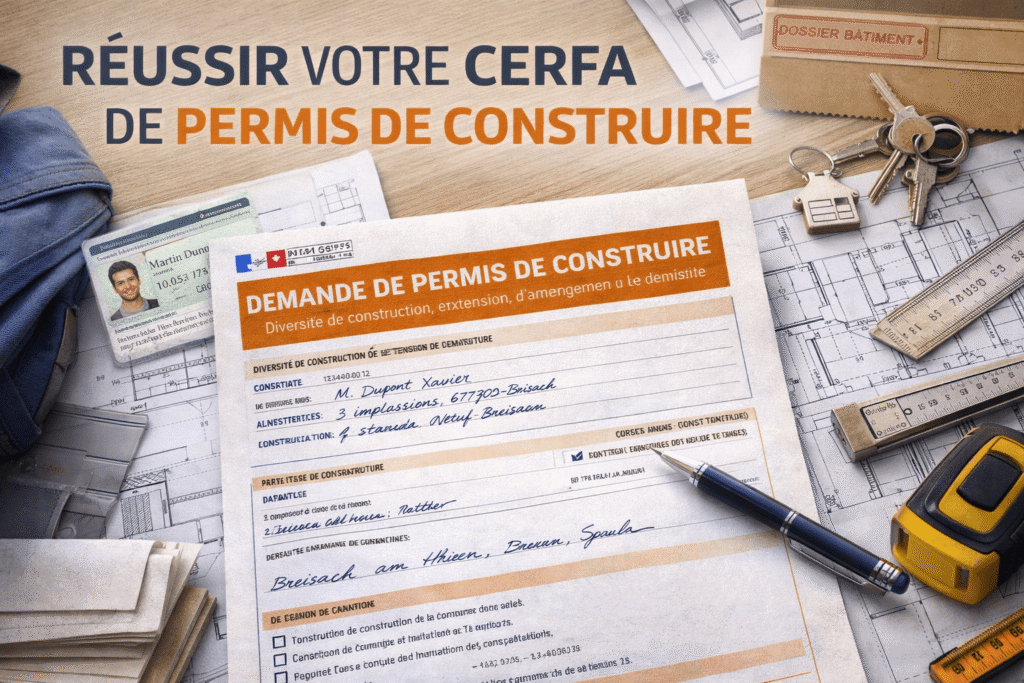 Réussir votre cerfa de permis de construire