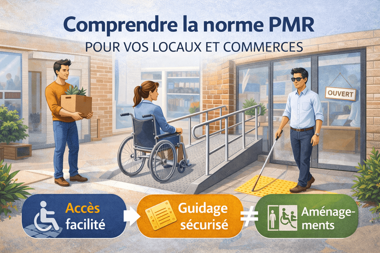 Comprendre la norme PMR pour vos locaux et commerces