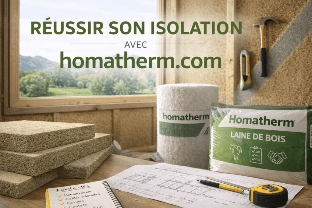 Réussir son isolation avec homatherm.com