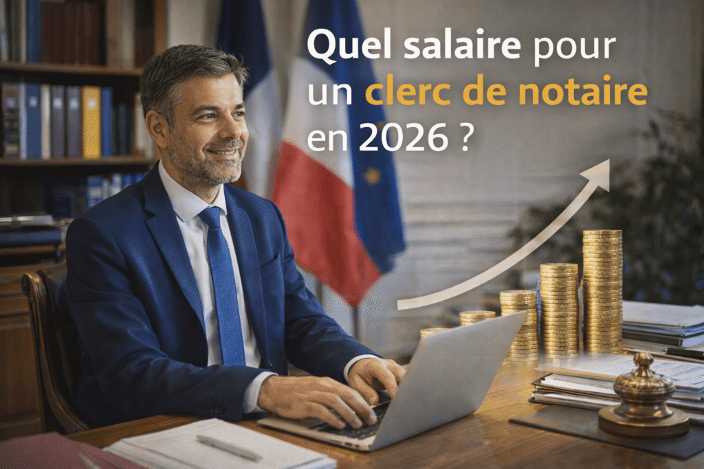 Quel salaire pour un clerc de notaire en 2026 ?