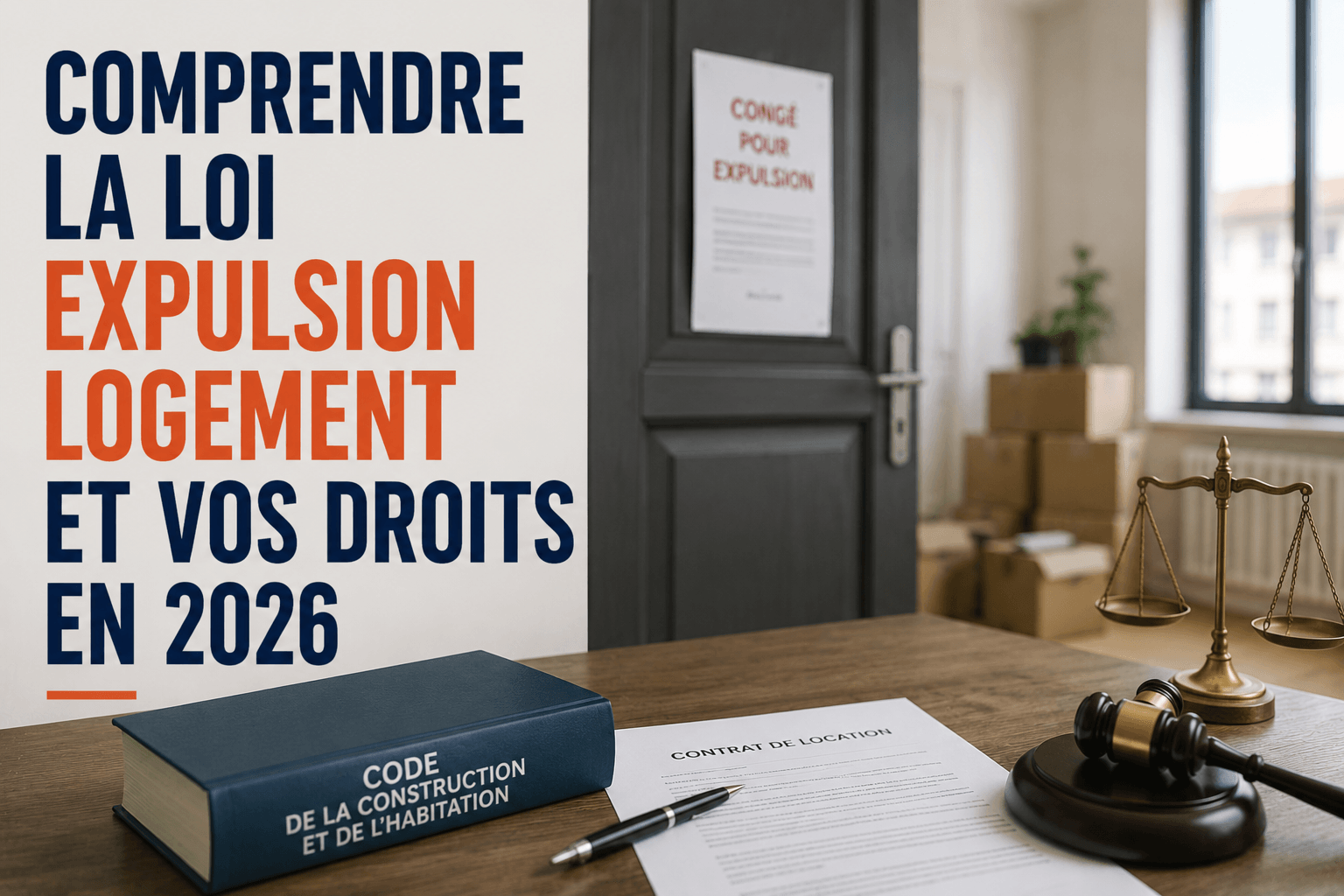 Comprendre la loi expulsion logement et vos droits en 2026