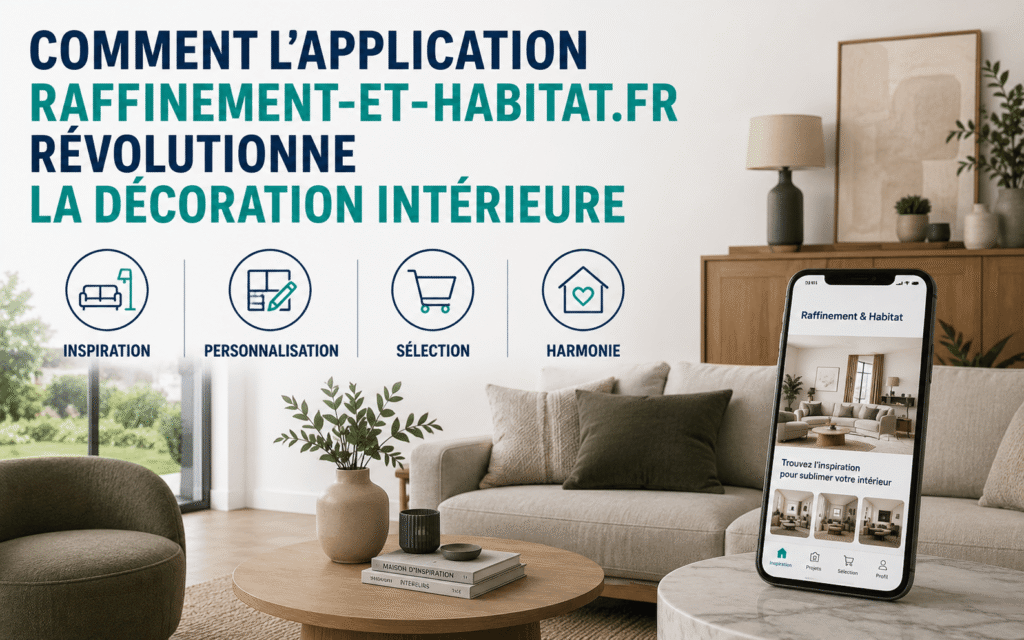 Comment l’application raffinement-et-habitat.fr révolutionne la décoration intérieure