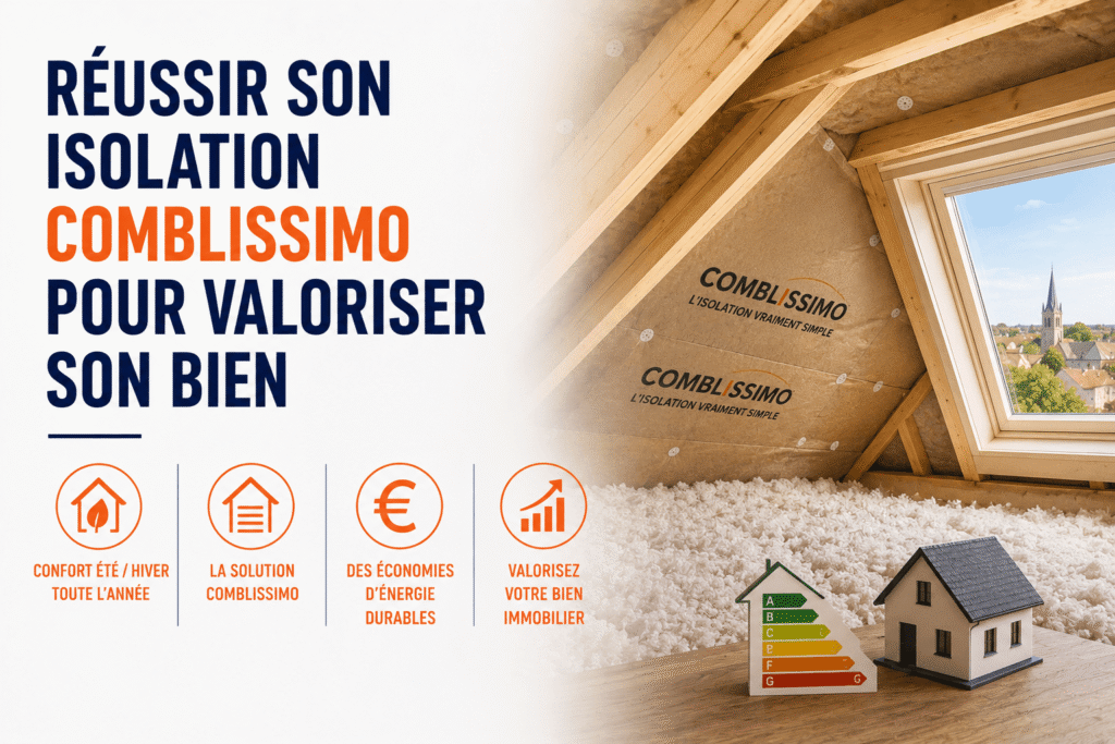 Réussir son isolation Comblissimo pour valoriser son bien