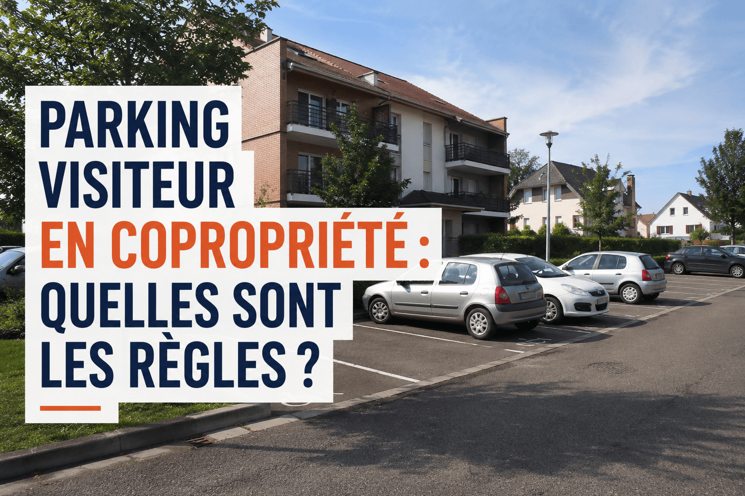 Parking visiteur en copropriété