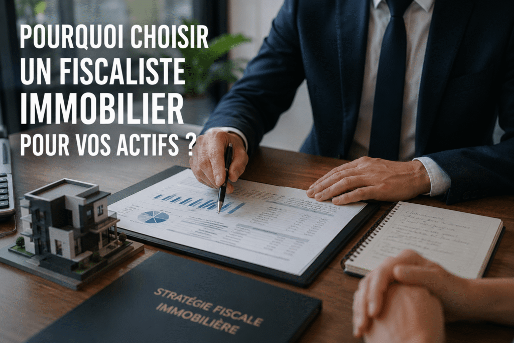 Pourquoi choisir un fiscaliste immobilier pour vos actifs ?