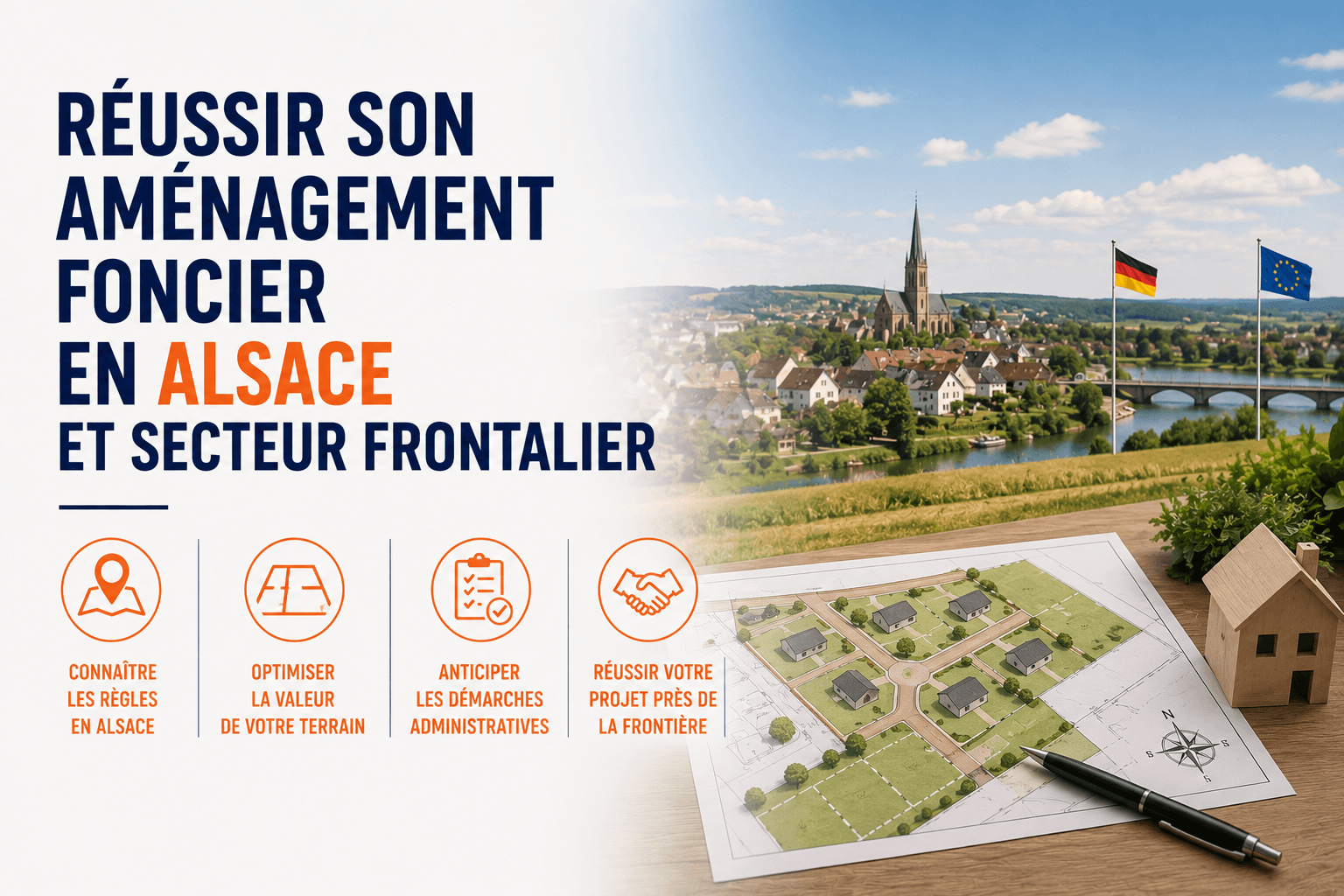 Réussir son aménagement foncier en Alsace et secteur frontalier