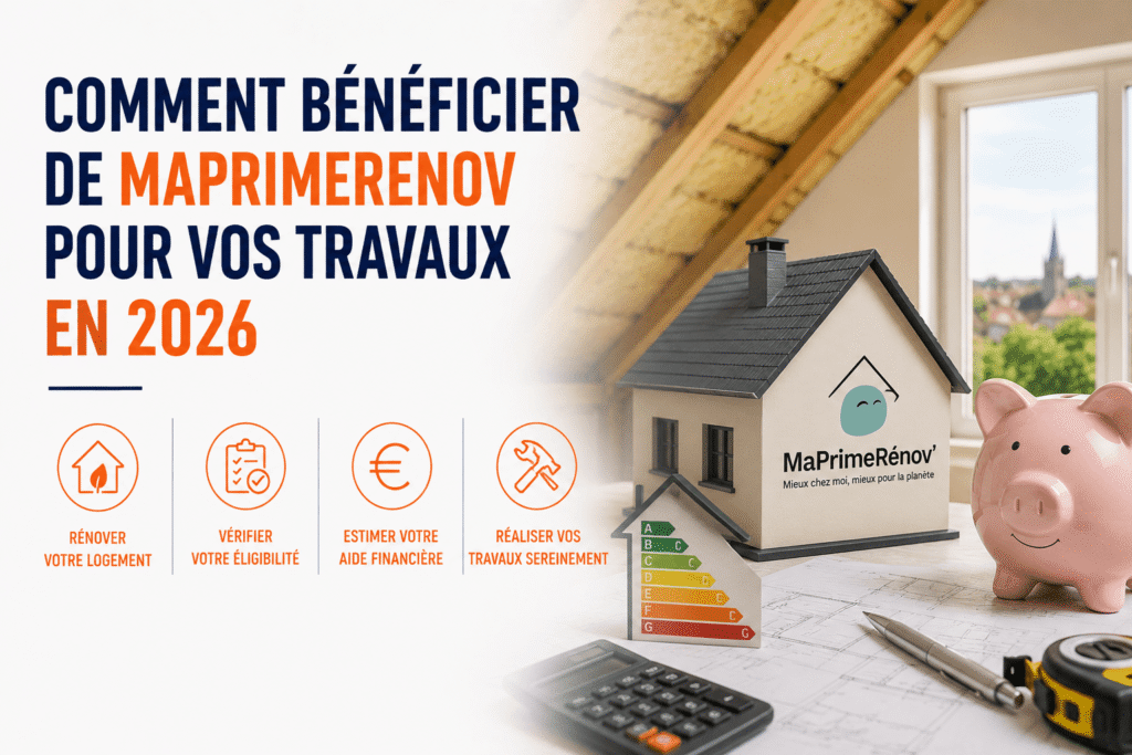 Comment bénéficier de MaPrimeRénov pour vos travaux en 2026