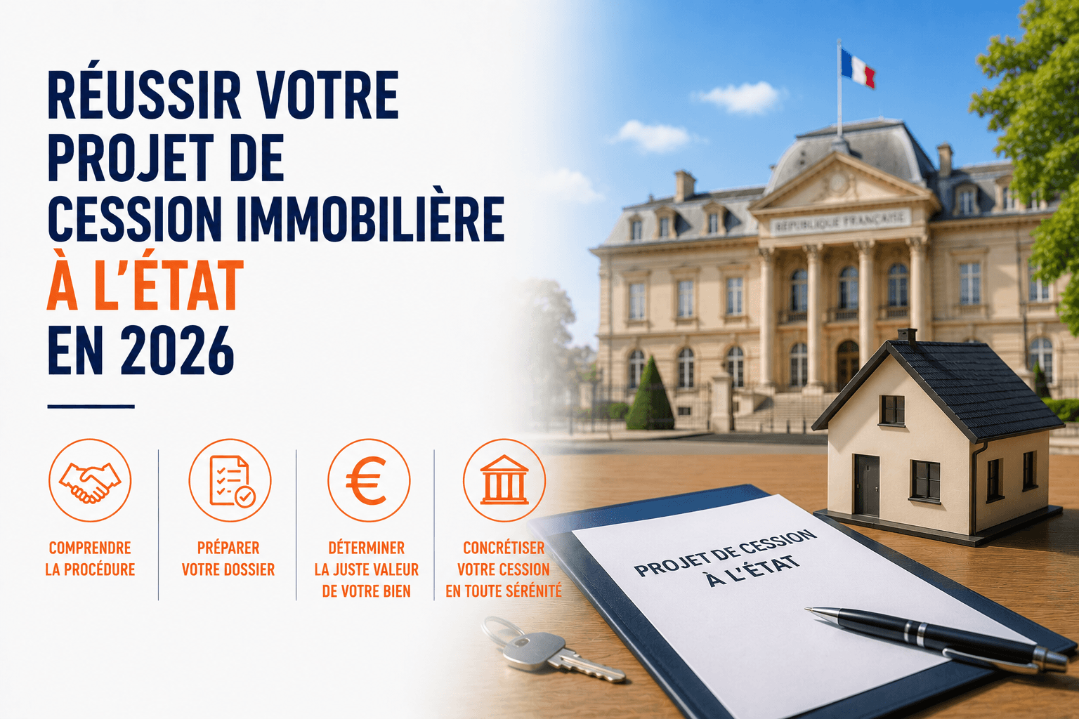 Réussir votre projet de cession immobilier à l'état en 2026