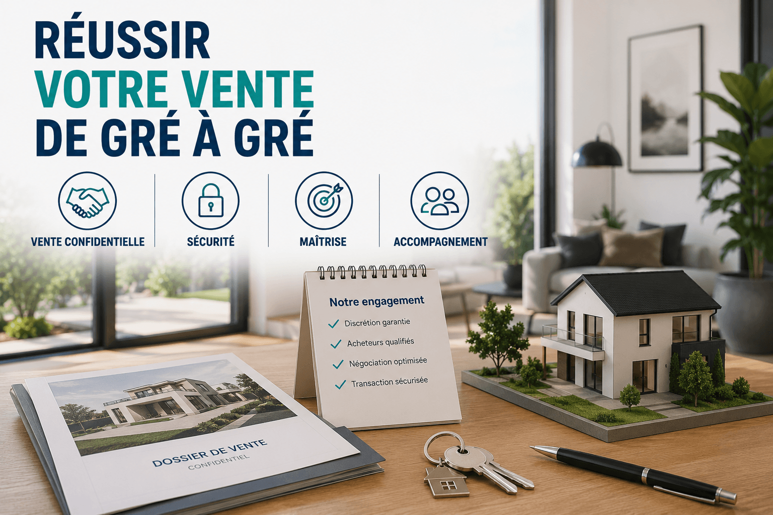 Réussir votre vente de gré à gré