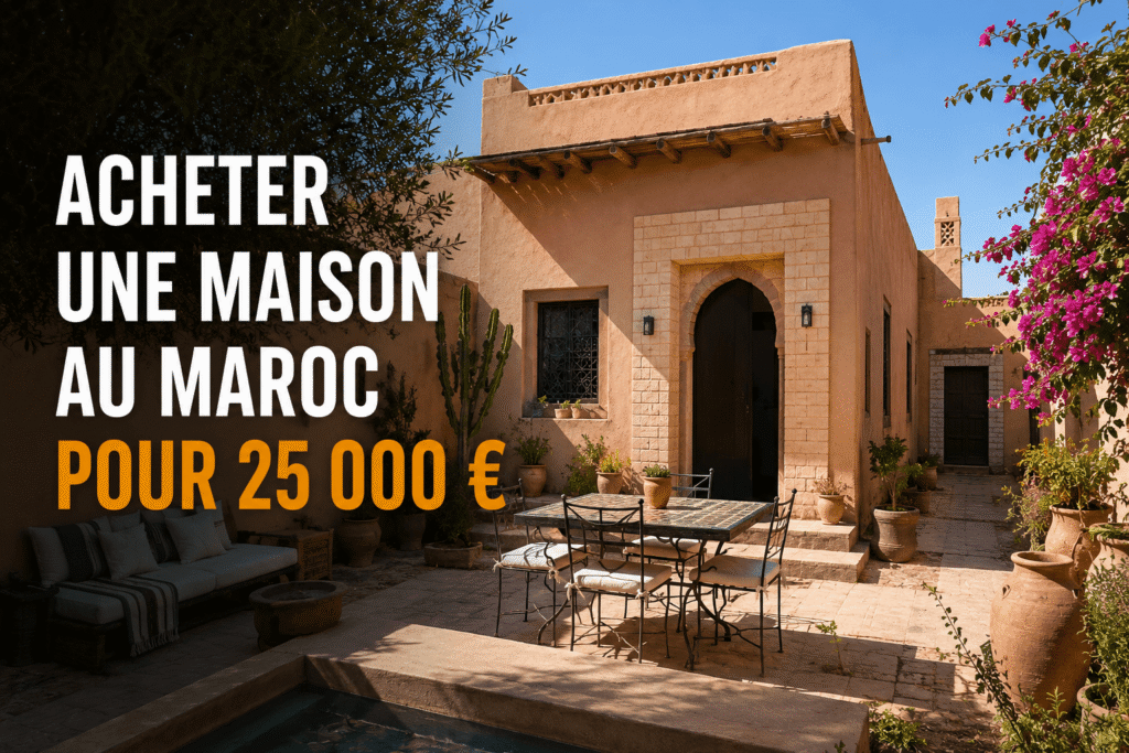 Acheter une maison au Maroc pour 25 000 euros