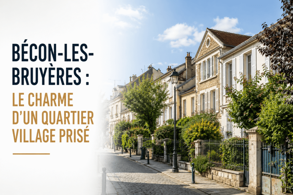 Bécon-les-Bruyères : le charme d'un quartier village prisé