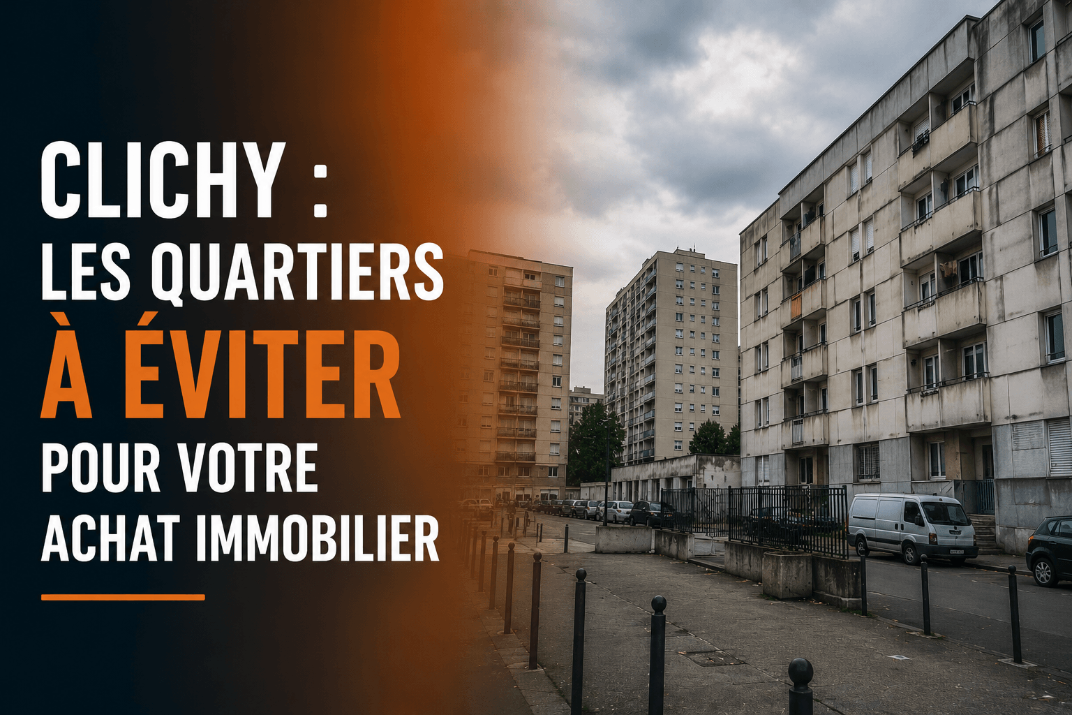 Clichy : les quartiers à éviter pour votre achat immobilier