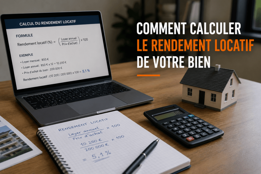 Comment calculer le rendement locatif de votre bien