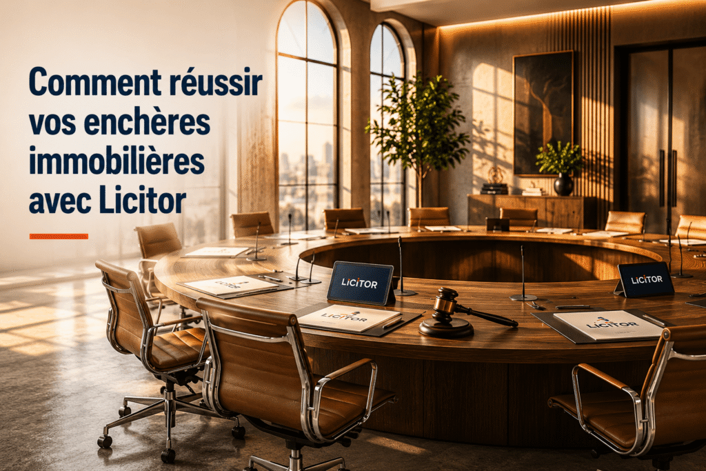 Comment réussir vos enchères immobilières avec Licitor