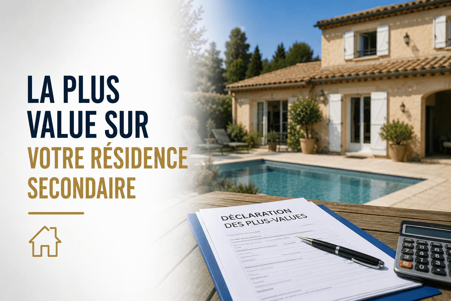 La plus value sur votre résidence secondaire
