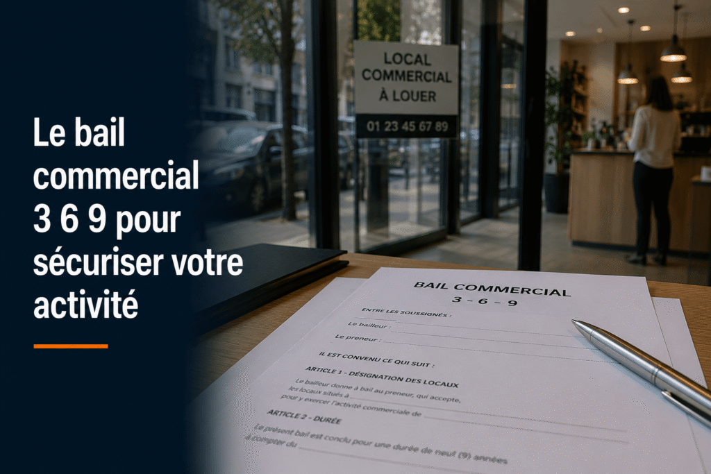 Le bail commercial 3 6 9 pour sécuriser votre activité