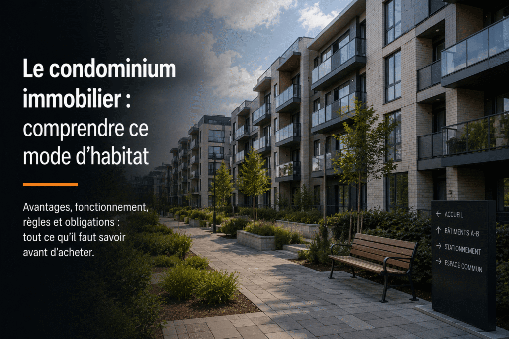 Le condominium immobilier : comprendre ce mode d'habitat