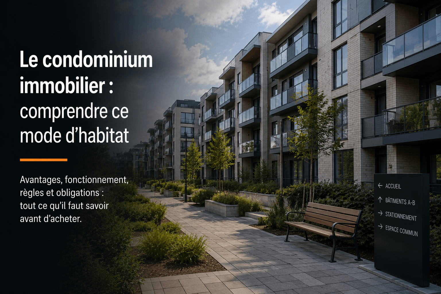 Le condominium immobilier : comprendre ce mode d'habitat