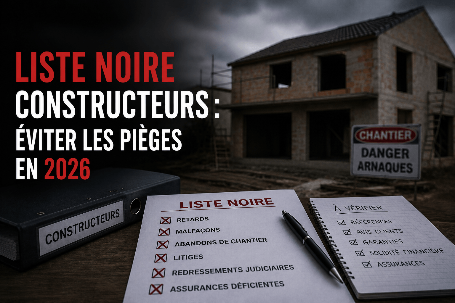 Liste noire constructeurs : éviter les pièges en 2026