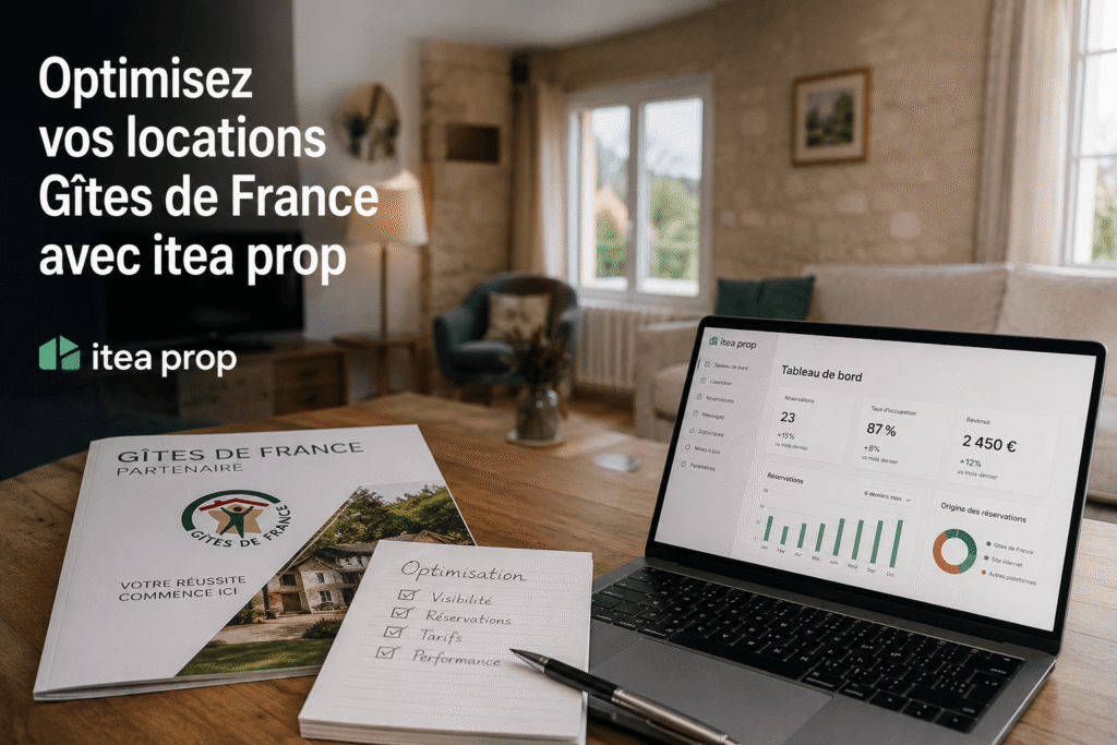 Optimisez vos locations Gîtes de France avec itea prop
