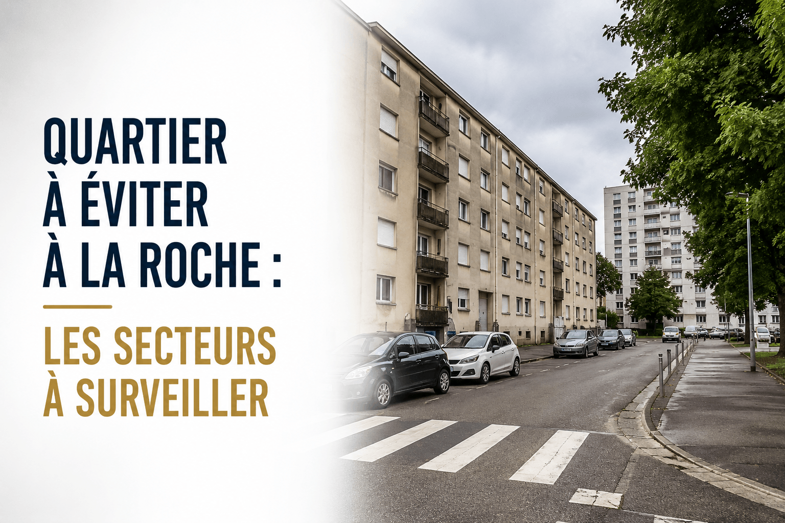 Quartier à éviter à La Roche : les secteurs à surveiller