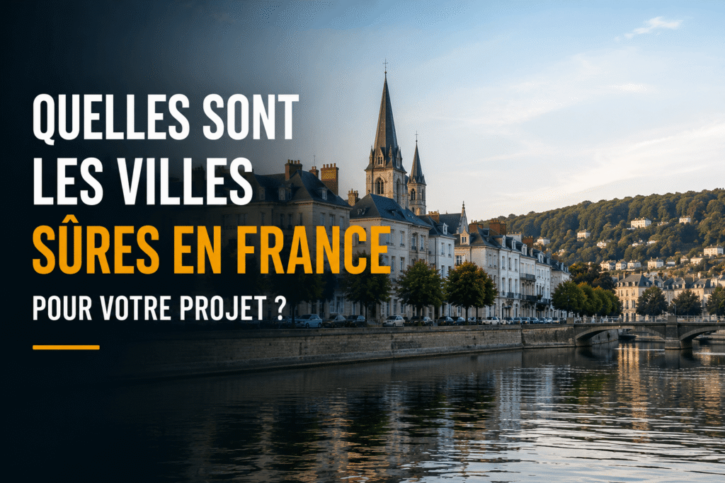 Quelles sont les villes sûres en France pour votre projet ?
