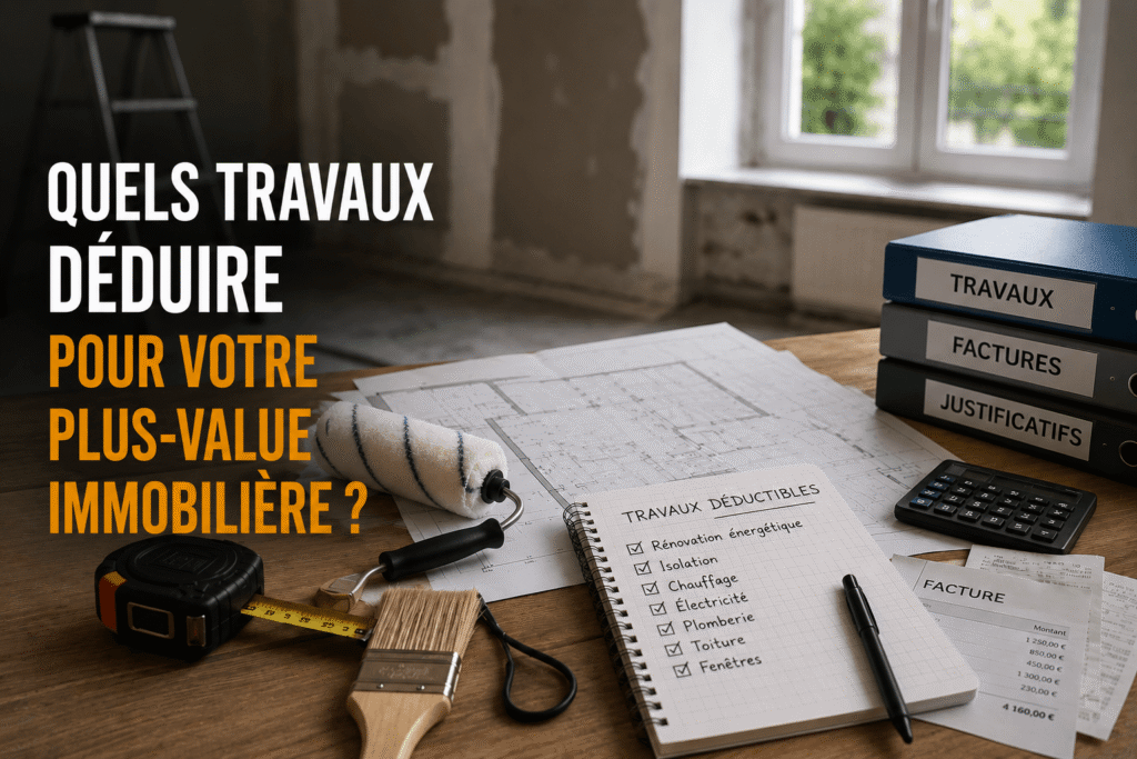 Quels travaux déduire pour votre plus-value immobilière ?