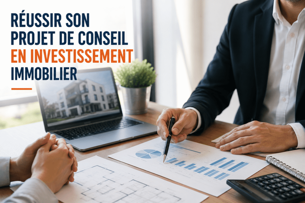 Réussir son projet de conseil en investissement immobilier