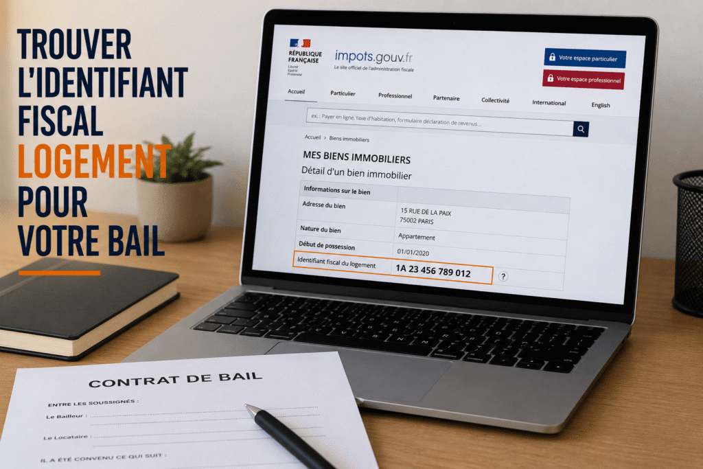 Trouver l'identifiant fiscal logement pour votre bail