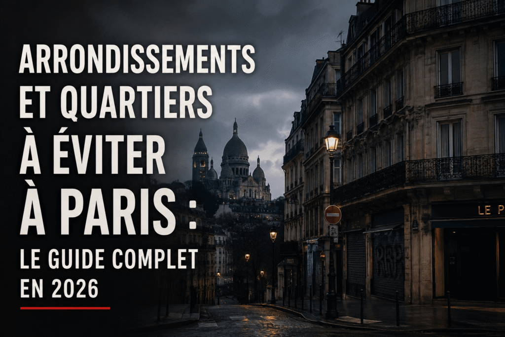 Arrondissements et quartiers à éviter à Paris