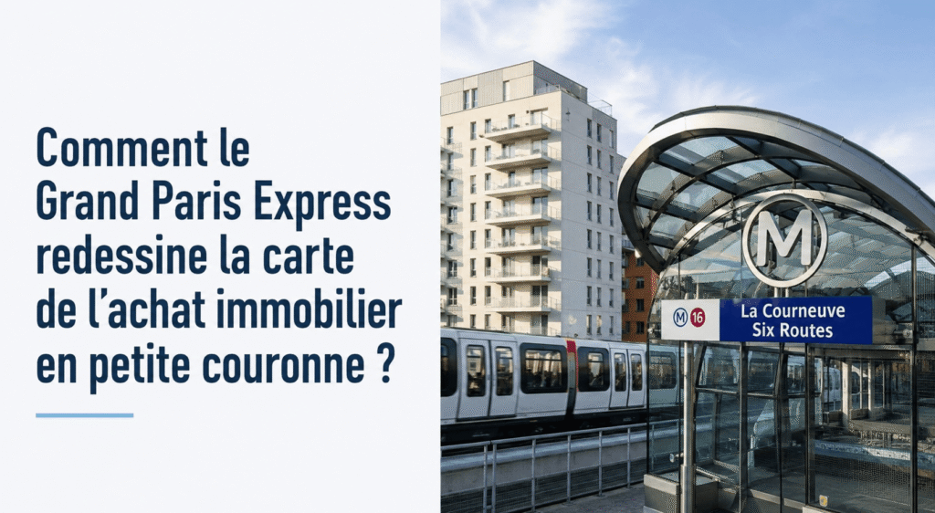 Comment le Grand Paris Express redessine la carte de l’achat immobilier en petite couronne