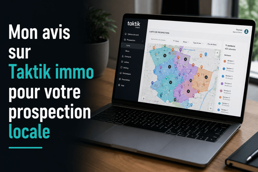 Mon avis sur Taktik immo pour votre prospection locale
