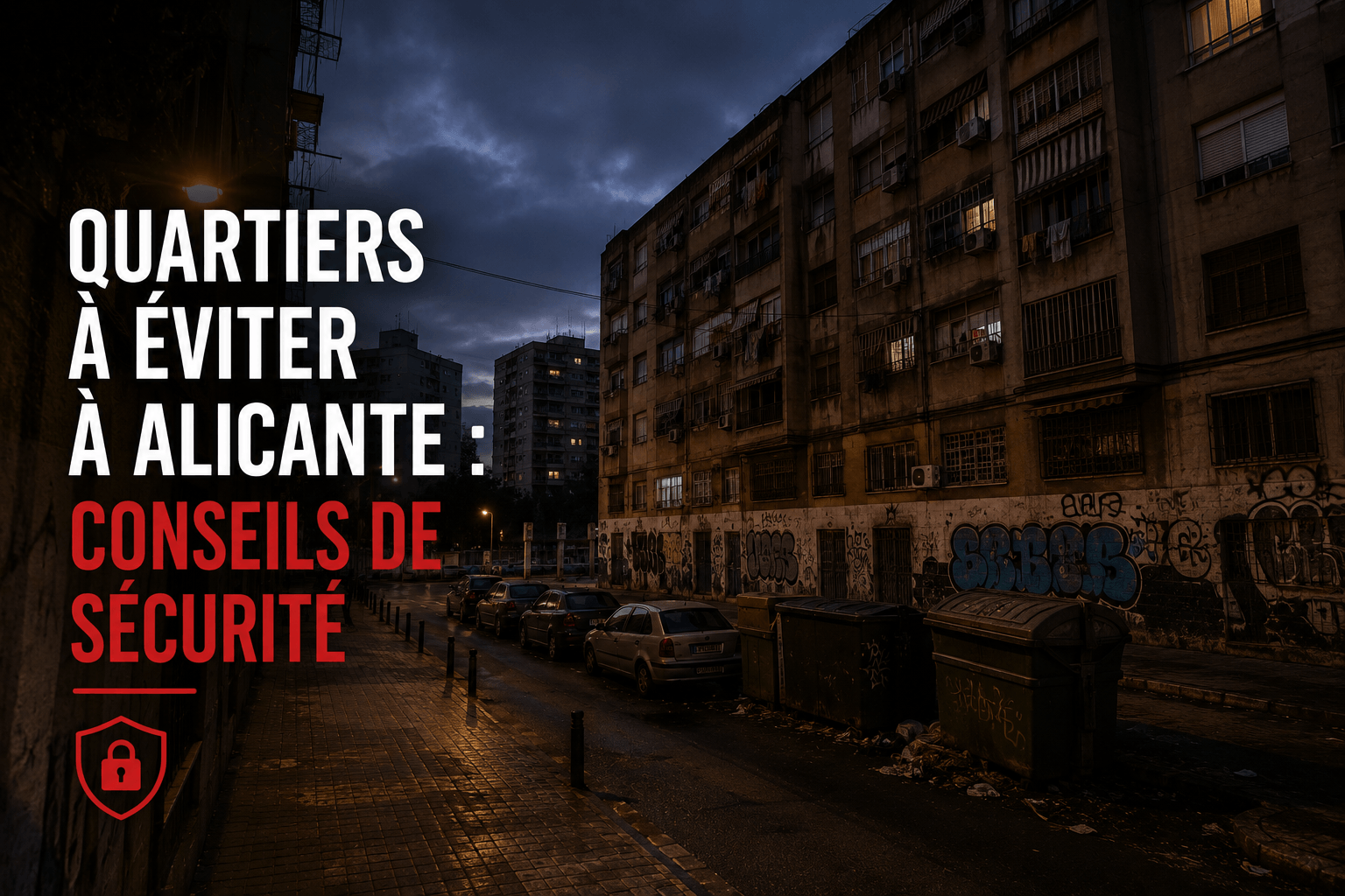 Quartiers à éviter à Alicante : conseils de sécurité